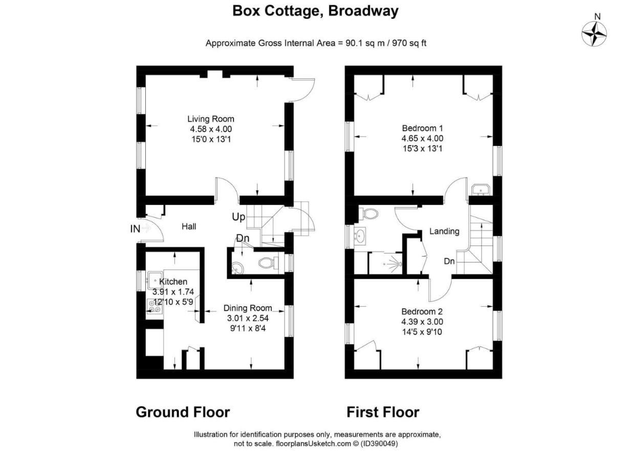 Box Cottage Broadway  Exteriér fotografie